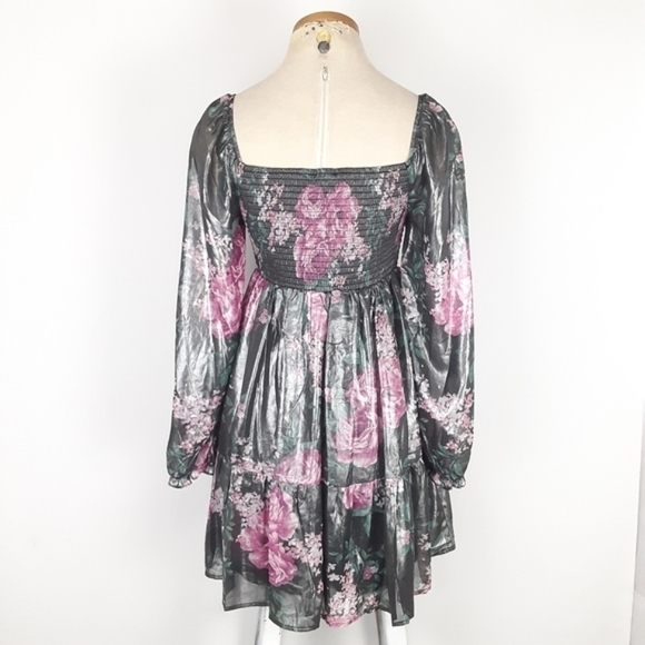 New Crystal Doll Boho Vibes Floral Dress Size Small - Picture 5 of 10